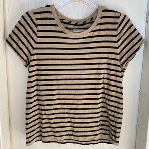 Jcrew striped shirt, medium